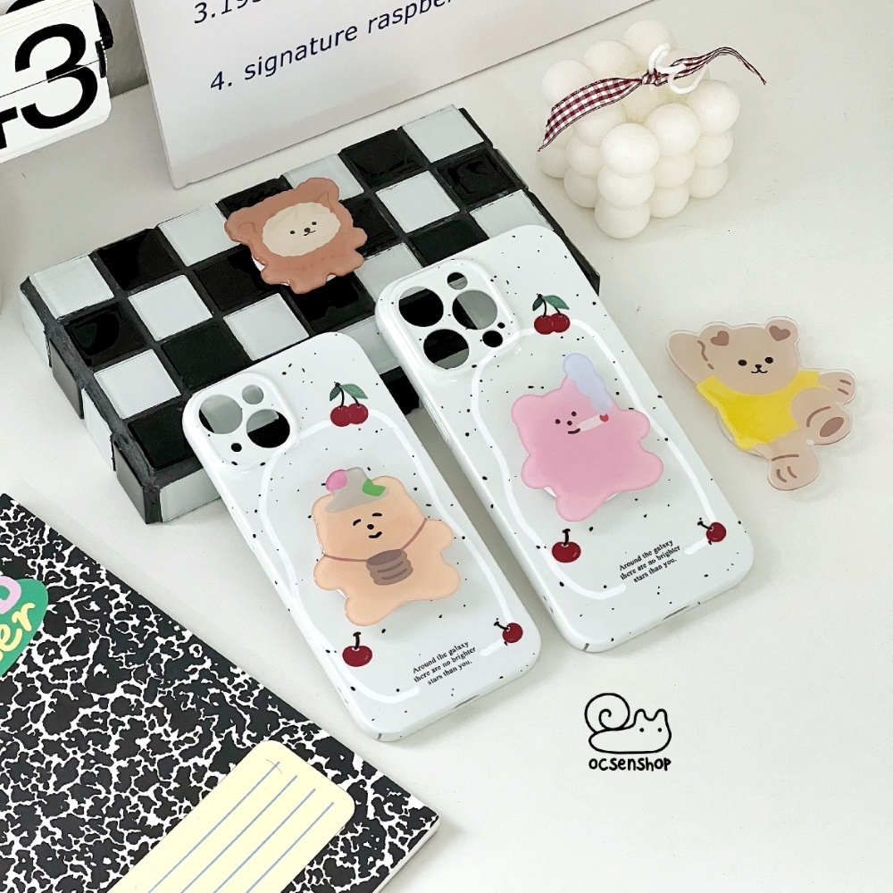 Popsocket/Giá đỡ điện thoại hình Gấu