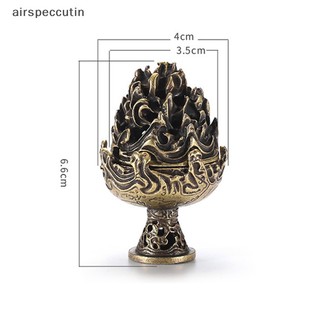 Airspecutin Retro Hợp Kim Lư Hương Đốt Đồ Trang Trí Trung Quốc Cổ Censer Trà Bàn Trang Trí EN