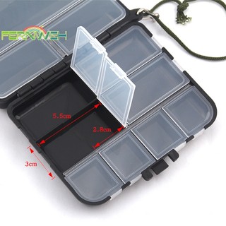 [Fernweh] Hộp đựng đồ Hộp câu cá bay Muỗng câu cá Móc mồi Hộp lưu trữ Phụ kiện câu cá [MỚI]