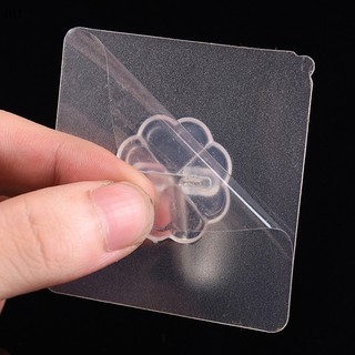 10 Móc Treo Đồ Dán Tường Bằng Thép Không Gỉ Trong Suốt Siêu Chắc Đa Năng