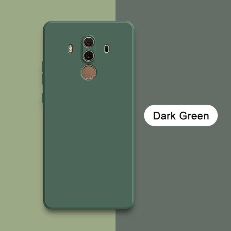 Sang Trọng Ốp Điện Thoại Silicon Dẻo Hình Vuông Cho huawei mate 20x 20 10 9 lite pro 4g 5g