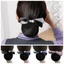 DELMER Bun Snood, Ruy Băng Mũ Nơ Lò Xo Kẹp, Phụ Kiện Tóc Thanh Lịch Kẹp Đuôi Ngựa Phong Cách Hàn Quốc Tóc Lưới Bao Bé Gái