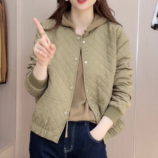 Áo Khoác cardigan cotton Dáng Ngắn Đính Kim Cương Thời Trang Mùa Thu 2023 Phong Cách Hàn Quốc Cho Nữ
