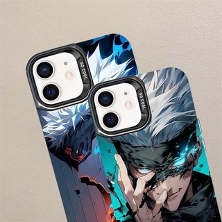 Ốp lưng Jujutsu Kaisen Satoru Gojo cho IPhone 16 15 14 13 12 11 15 Pro ProMax XS XR XSmax 13Mini Vỏ silicon siêu mát DCCY