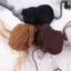 DARON 20 Chiếc Nylon Hairnets, Mũ Tóc Giả Mềm Dây Co Giãn Lưới Tóc, Đen Bền Màu Be Vô Hình Hairnet