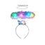 OXXGGKAO LED Angel Wing Halos Hairband Music Concert Halloween Party Headband cho bé gái