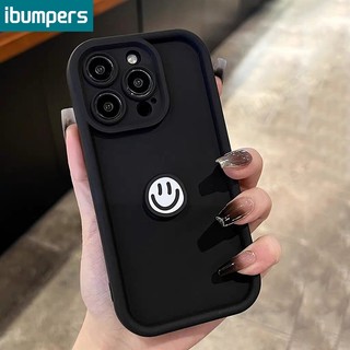 ibumpers Ốp lưng Iphone đẹp 3D Mặt cười Họa Tiết Ốp Điện Thoại silicone mềm dày dặn chống sốc cho Iphone 15 14 12 13 11 Pro Max IP 7 8 Plus Iphon X XS XR Xs Max