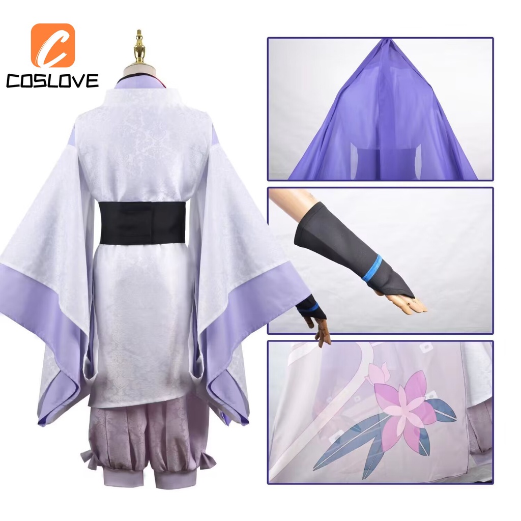 Genshin Bộ Trang Phục Hóa Trang Diễn Viên kunikuzushi wanderer Cho Nam