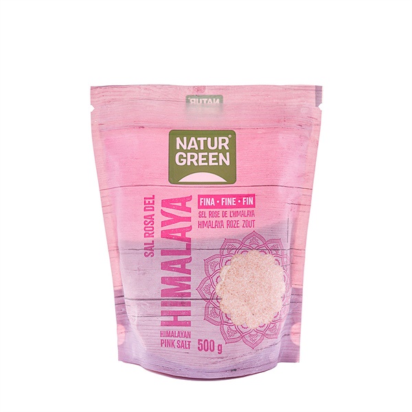 Muối Hồng Himalaya Xay Nhuyễn Vipep Hũ Nhựa 500g dùng nấu ăn, ngâm chân thải độc - hanzo2009