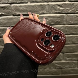 Sang Trọng Ốp Điện Thoại Mềm Chống Sốc Hình Bầu Dục Cho iphone15 pro max 11 12 13 14 pro max ixs max xr xs 7 8 plus