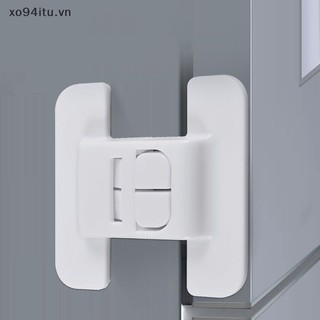 Xoitu Set 2 Khóa Cửa Tủ Lạnh / Đồ Nội Thất Bảo Vệ An Toàn Chống Tắc Nghẽn Cho Bé vn