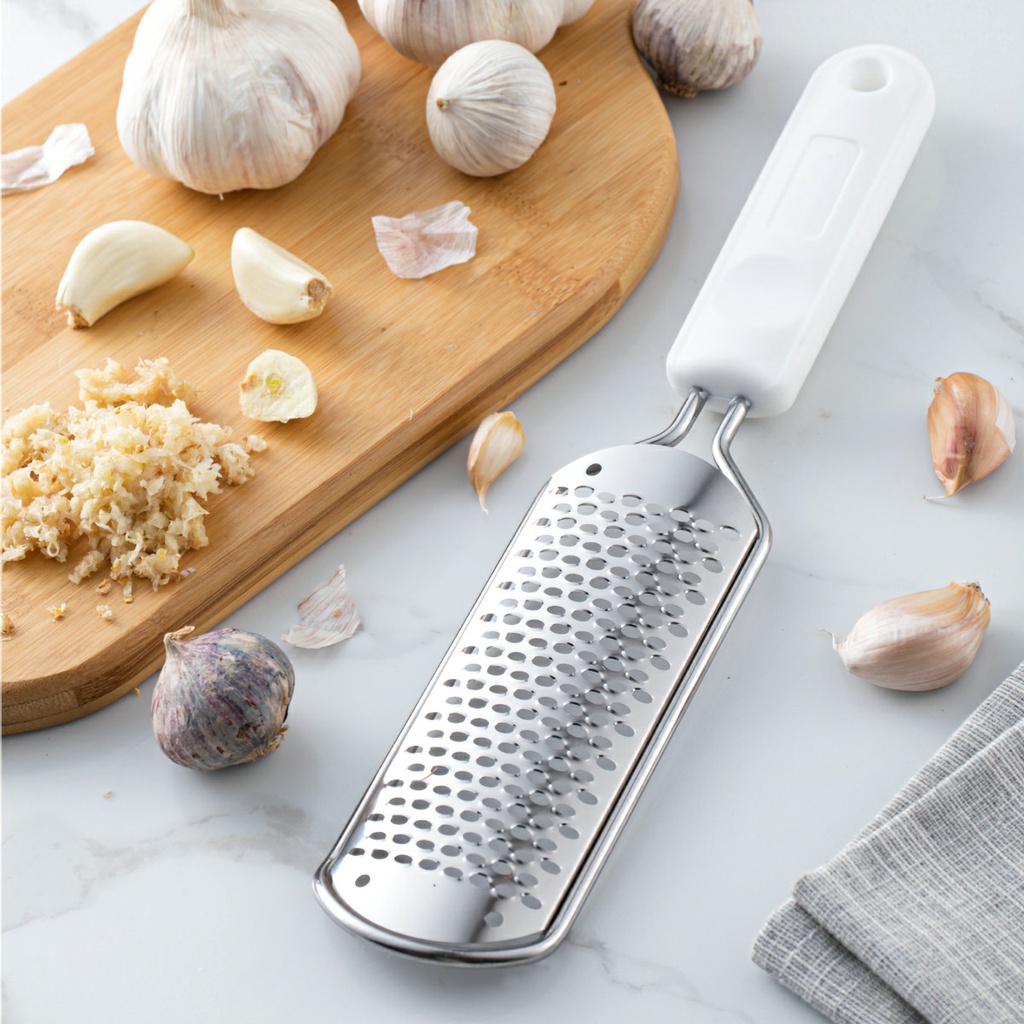 Cây chà gót chân inox 304 - Dụng cụ chà gót loại mới bén hiệu quả cho vùng da bị chai sần (có thể thay mặt chà)
