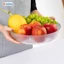 Đĩa Nhựa Đựng Hoa Quả Trái Cây Bánh Kẹo Sang Trọng Phòng Khách khay tròn tăm 5630 aladanh-net-vn