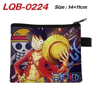 GS4 One Piece Luffy Trẻ Em Hoạt Hình Anime Ví Đựng Tiền Xu Ví Đựng Thẻ ID Tín Dụng Túi Tai Nghe Túi Bé Trai Ví