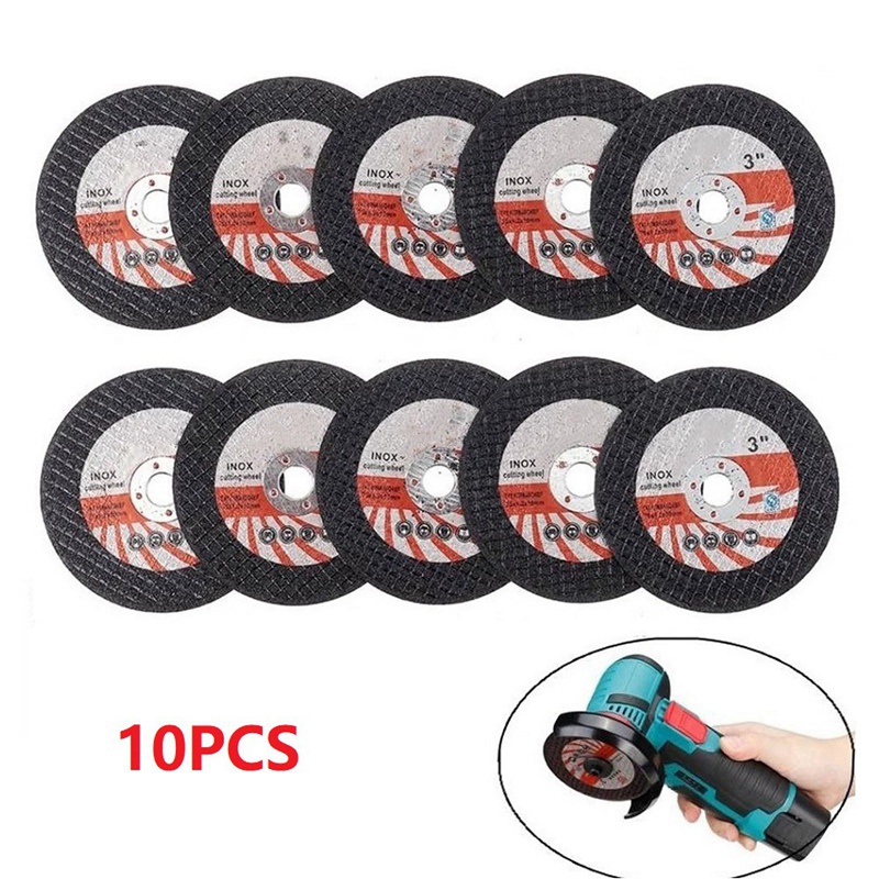1 Bộ 75Mm Cho MỚI Cho MINI Đĩa Cắt Nhựa Tròn Mài Bánh Xe Cho 10Mm Khoan Góc Mài Gỗ Ngói Cắt Đĩa Điện Dụng Cụ