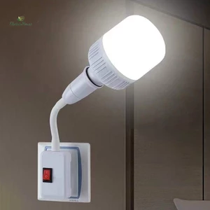 Chuôi Đèn e27 Gắn Tường Linh Hoạt Tiện Dụng