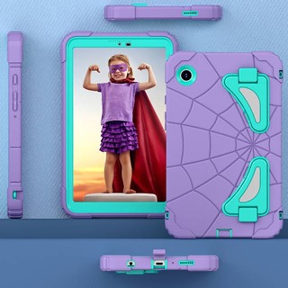 Ốp Lưng Cứng Samsung Galaxy Tab A9 A9 + X110 X115 X210 X215 X216B 2023 A11 A11 + Ốp Lưng 3 Trong 1 Thiết Kế Người Nhện