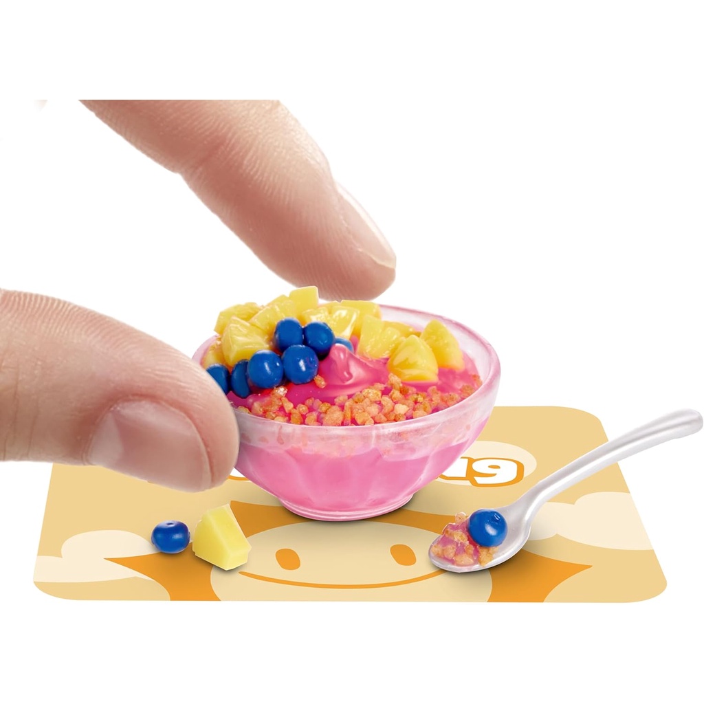 Bộ Đồ Chơi Giải Trí Mga 'S mini make it food diner series 2 mini Sưu Tầm Gói Đồ Ăn Mù Tự Làm Bằng Nhựa resin Không Thể Ăn Được
