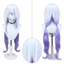 Tóc giả anime màu bạc tím chịu nhiệt cho cosplay Halloween - Phong cách Black Swan