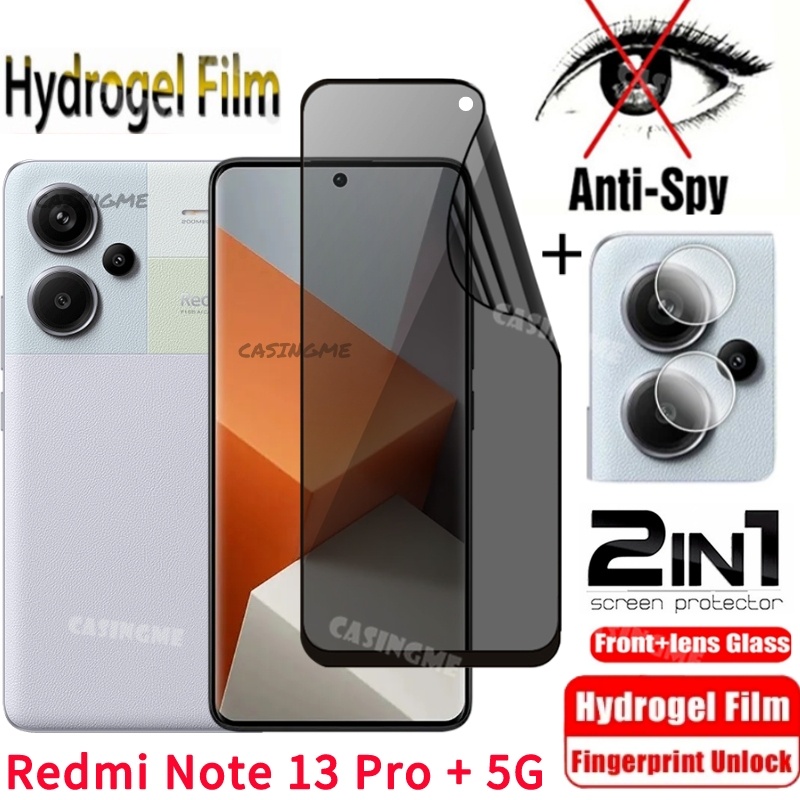 Phim Dán Hydrogel Mềm Bảo Vệ Ống Kính Máy Ảnh Riêng Tư Redmi Note13Pro + 5G Redmi Note 13 Note13 13pro + Pro + Plus 5G