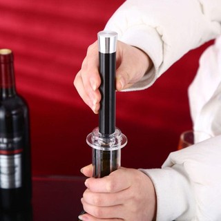 [Hàng về] Dụng cụ mở nắp chai áp suất không khí thủ công THEHOMECO, với Bộ mở chai rượu vang Máy sục khí, Nút chặn chân không Dụng cụ mở chai rượu kim