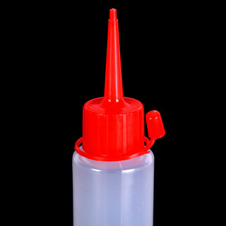 Chai bóp nhựa trong suốt Srvn 60ml dành cho đồ thủ công keo nghệ thuật có thể đổ lại.