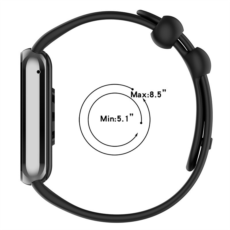Xiaomi Smart Band 8 9 Pro Redmi Watch 4 dây đeo thay thế thể thao silicone mềm, nhiều màu, vòng tay cổ tay