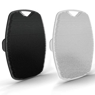 [Giao hàng từ Việt Nam] Bàn chải tắm Massage LEAFYHOME 1 chiếc, Bàn chải tẩy tế bào chết silicon nhẹ nhàng màu xám đen, Vòi hoa sen làm sạch cơ thể mềm mại