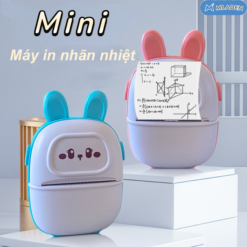 Máy In Nhiệt Mini Bluetooth cầm tay,Máy in bỏ túi Bluetooth không dây ...
