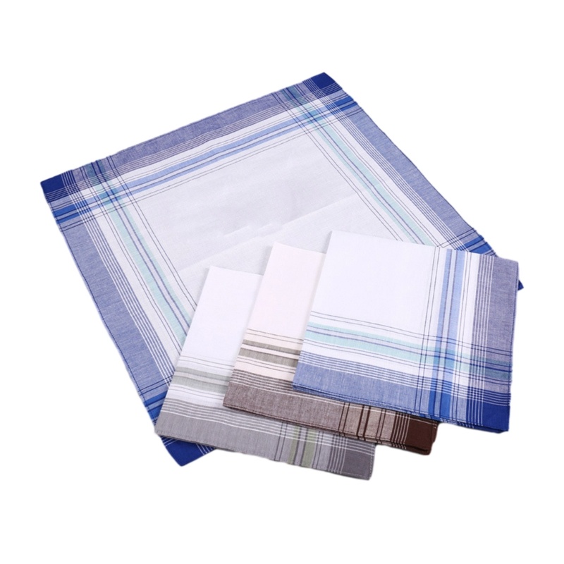 Jenniferab Square Bandanas Khăn tay đa chức năng Khăn mềm cho người lớn Khăn lau mồ hôi