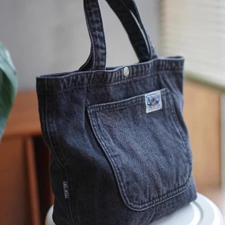 Túi Xách Vải denim Cỡ Lớn Thời Trang Mùa Hè Cho Nữ
