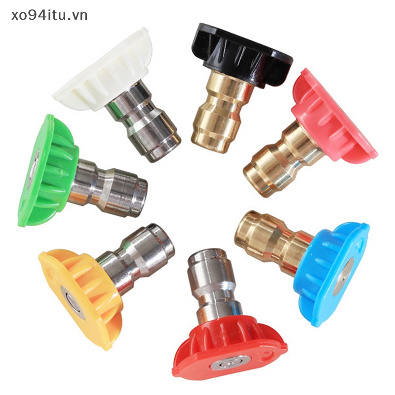 Đầu Nối xoitu 1 / 4 "Cho Máy Rửa Xe Áp Suất Cao 5 Đầu Nối Bằng Đồng vn