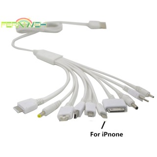 Cáp Sạc usb Đa Năng 10 Trong 1 Cho Điện Thoại Iphone 6 / 7