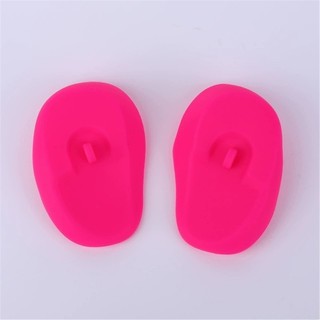 Jay 2 chiếc Vỏ tai vệ sinh bằng silicon Thích hợp cho trẻ em và cá nhân có tóc dài