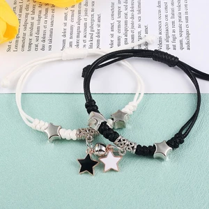 Set 2 Vòng Tay Dạ Quang Có Thể Điều Chỉnh Thời Trang Cho Cặp Đôi