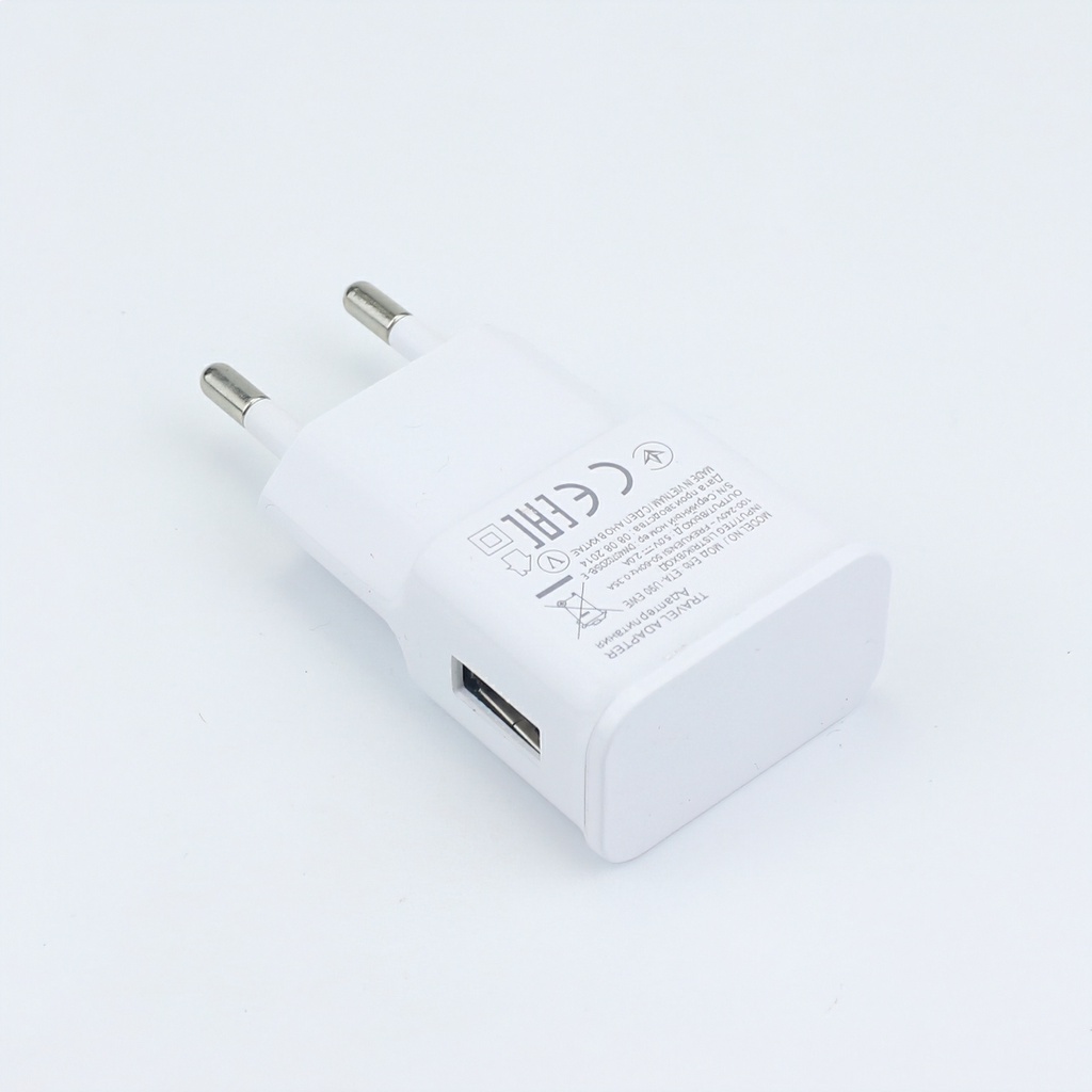 Củ sạc 5V 2A một cổng USB cho Samsung Huawei thích hợp mang theo khi đi du lịch