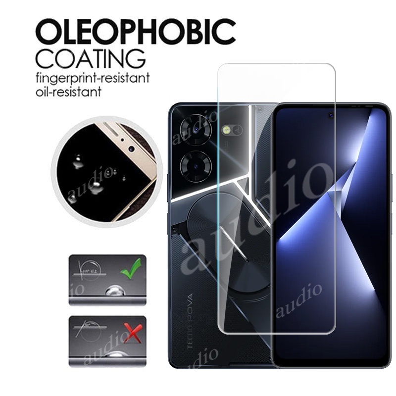 3 Miếng Dán Bảo Vệ Màn Hình Kính Cường Lực Cho Tecno Pova 5 6 Pro 5Pro 6Pro 5G 4G 2024 Trong Suốt Trong Suốt Bảo Vệ Mỏng Cho Tecno Pova5 Pova6 Pro Pova5Pro Pova6Pro Vỏ Điện Thoại Fiim