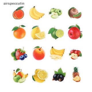 Airspeccutin Set 50 Miếng Dán Hình Trái Cây Cho Tủ Lạnh Nhà Bếp