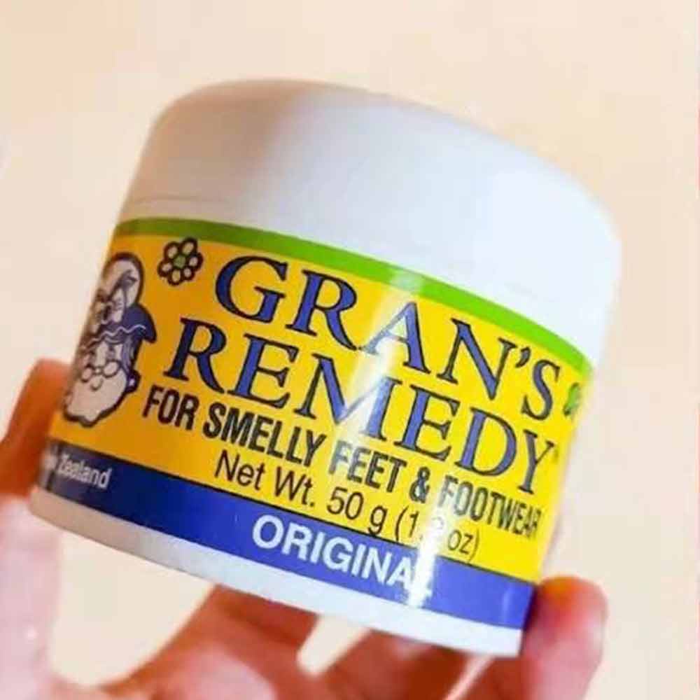 New Zealand Imported GRAN'S REMEDY Shoe Deodorant Powder to Remove Odor 50G