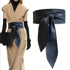 Yoo Tinh Tế Rộng Cinches Thắt Lưng Cho Đầm Nhiều Màu Thắt Lưng Tự Thắt Lưng Obi Oversize Màu Trơn Cho Đầm Áo Sơ Mi