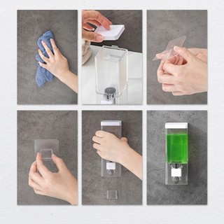 Hộp đựng xà phòng WEETW 250ml, Hộp đựng xà phòng lỏng trong suốt bằng nhựa, Hộp đựng dầu gội thủ công dung tích lớn di động Khách sạn