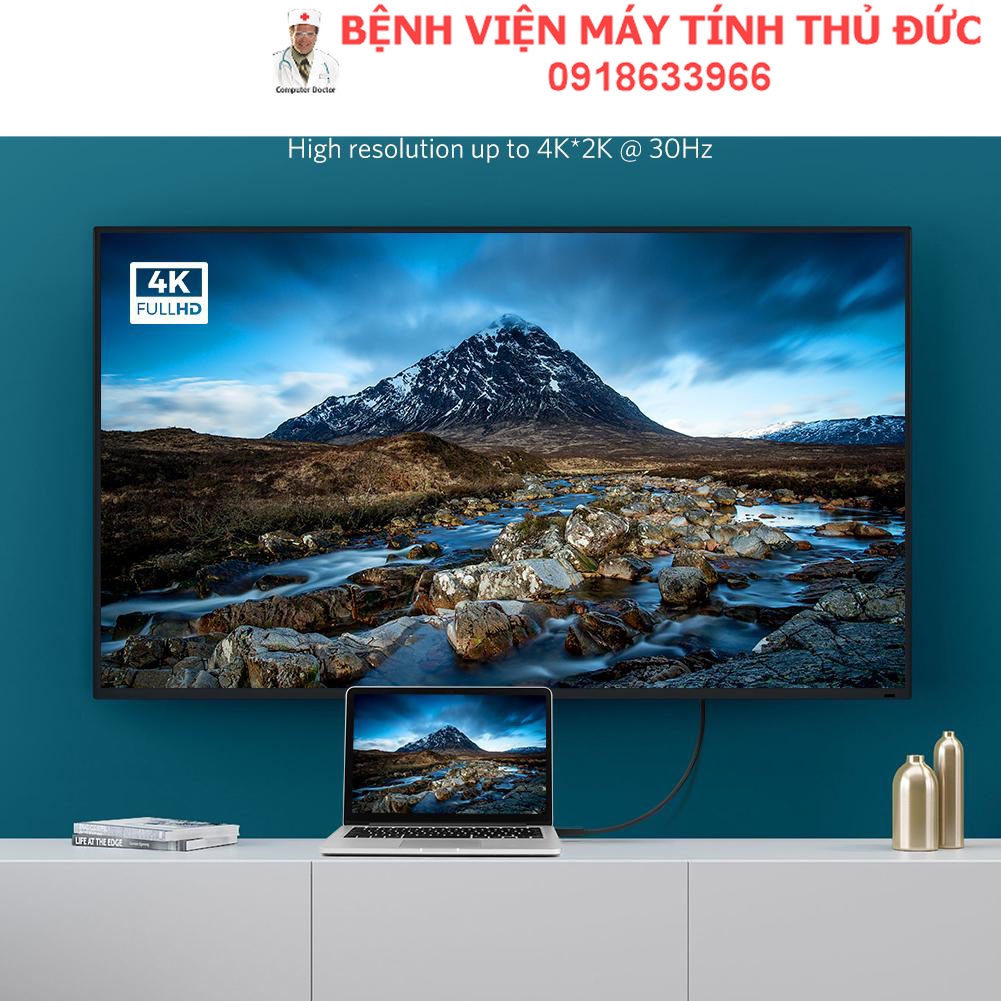 Cáp Displayport Sang HDMI Cao Cấp BVMTTD CDN106 BH 12T Đổi Mới