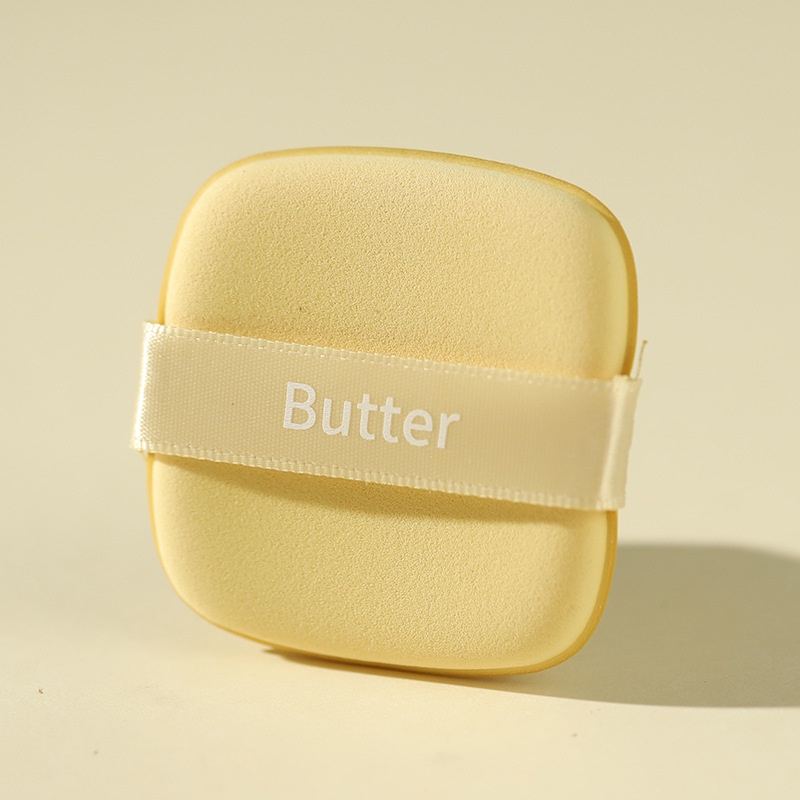 [Siêu Rẻ]Hộp 6 Bông Phấn Trang Điểm Cao Cấp Dạng Mềm Mướt Butter Daily Beauty Tools Large Round Caron Powder Puff