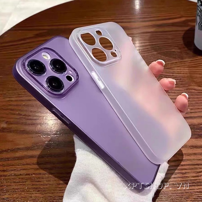 Ốp Điện Thoại Siêu Mỏng Trong Suốt Cho iPhone 17 Pro Max 16 Plus 15 14 13 12 11 Vỏ Mềm TPU Chống Sốc
