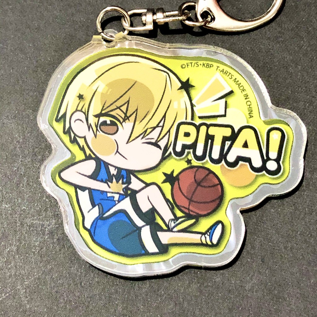 ( Mica trong acrylic ) Móc khóa Kuroko No Basket TUYỂN THỦ VÔ HÌNH ver PI.TA anime chibi xinh xắn bóng rổ