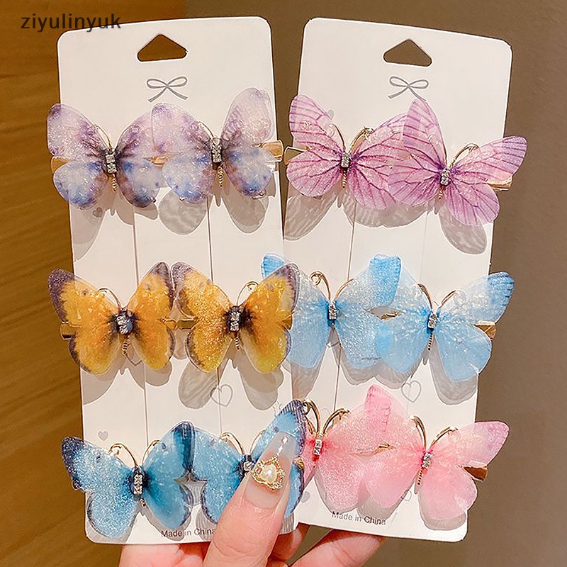 Ziyulinyuk Kẹp Tóc Nhiều Màu Sắc Cô Gái Kẹp Tóc Barrettes Nữ Ngọt Ngào Trang Trí Mưa Mũ Phụ Kiện Tóc Thời Trang EN