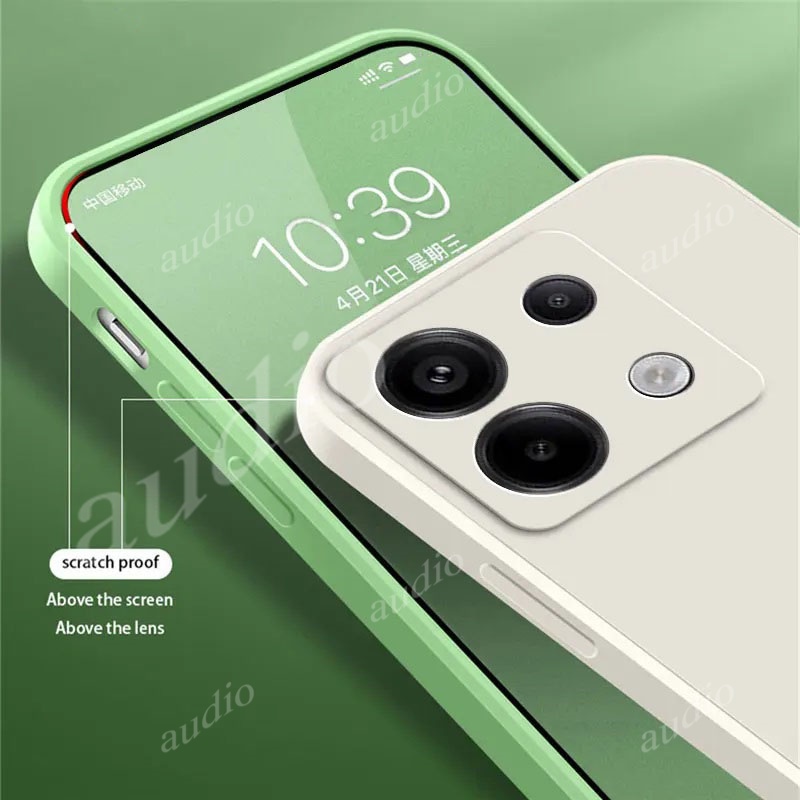Ốp Điện Thoại Silicon Dẻo Chính Hãng Cho POCO m6 Pro M6pro 4G 5G 2024 POCO m6 6M Pro M6pro PocoM6 Pro PocoM6Pro 4G 5G Lưng