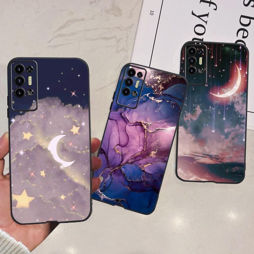 Ốp Lưng Tecno Pova 2 LE7n Chống Sốc Thời Trang Dễ Thương Ngộ nghĩnh Mát Họa Tiết Vỏ Tecno Pova2 Ốp lưng Ốp Lưng TPU Đen