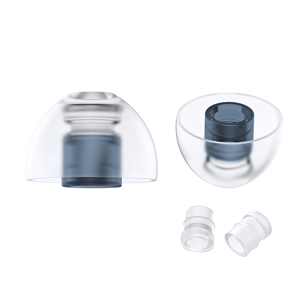 Đầu tai silicon SpinFit Neo cho tai nghe HIFI Đường kính vòi phun 4,5-5,5mm 1 cặp với bộ chuyển đổi vòi phun trục 3D