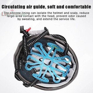 Lostcorner Mũ Bảo Hiểm Linh Hoạt Chống Biến Dạng Bên Trong Silicon Pad Thông Khí Mũ Bảo Hiểm Lót Miếng Lót Mũ Bảo Hiểm Đệm Xe Máy Xe Đạp Mũ Bảo Hiểm Phụ Kiện Mới